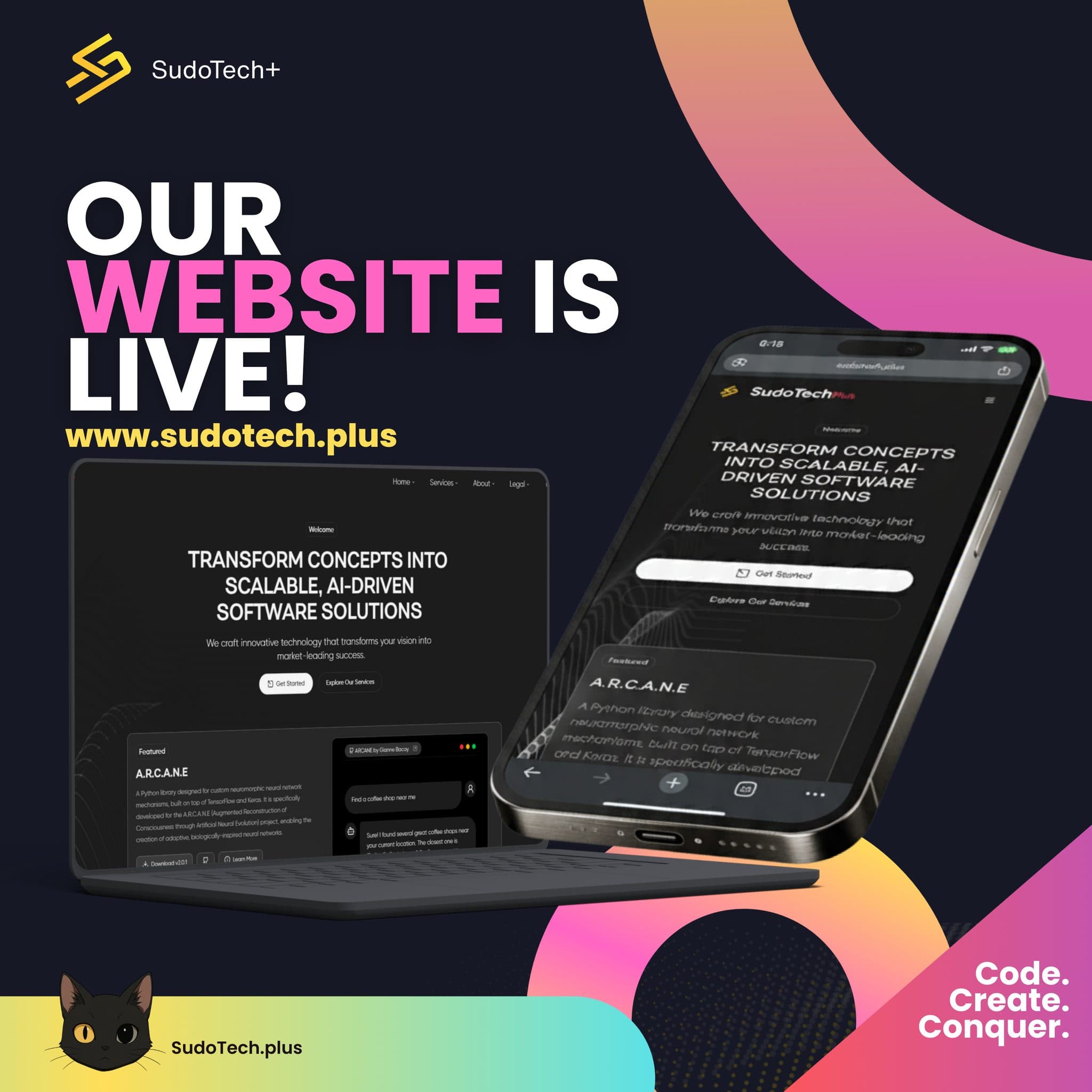 SudoTechPlus Website Image