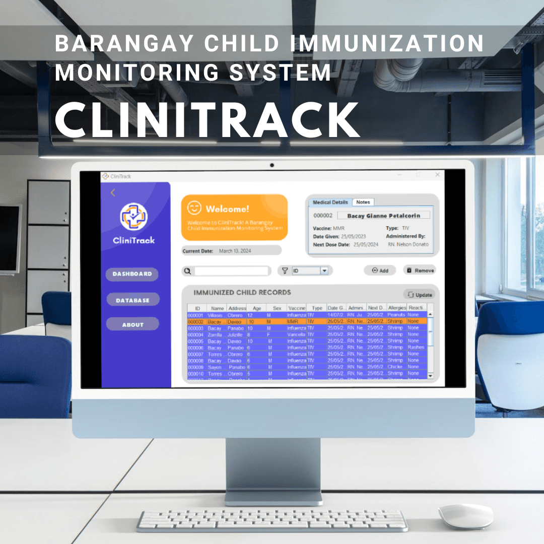 CLINITRACK B.C.I.M.S Project Image
